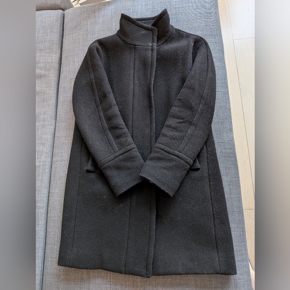 J. Crew Jackets & Blazers - JCrew Wool Blend Coat in Black